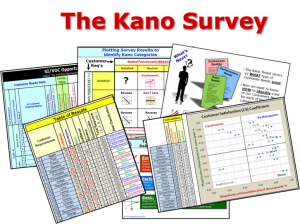 Kano Model Survey